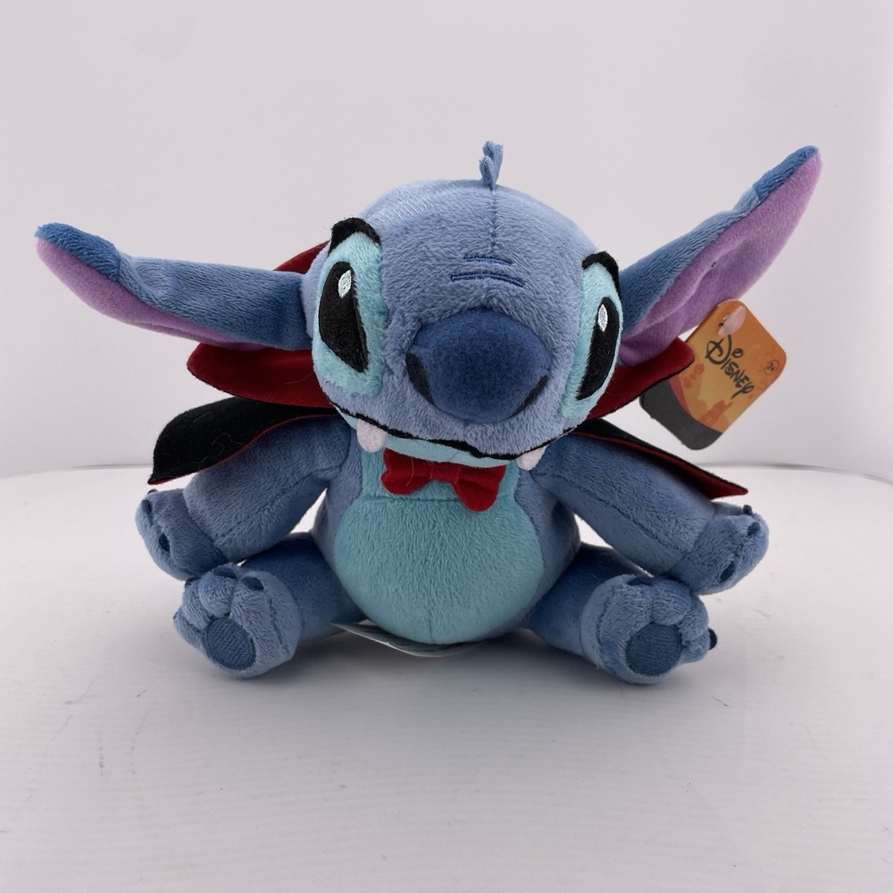 Disney Pixar Halloween Lilo & Stitch Vampire Stitch‎ Plush 6 Inch